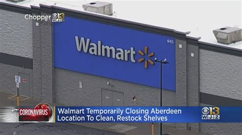 Aberdeen walmart - Jan 5, 2022 · ABERDEEN, Md. (WJZ) --Walmart has temporarily shuttered the doors of its supercenter in Aberdeen to assist health officials with reducing the damage done by the latest wave of COVID-19 cases. 